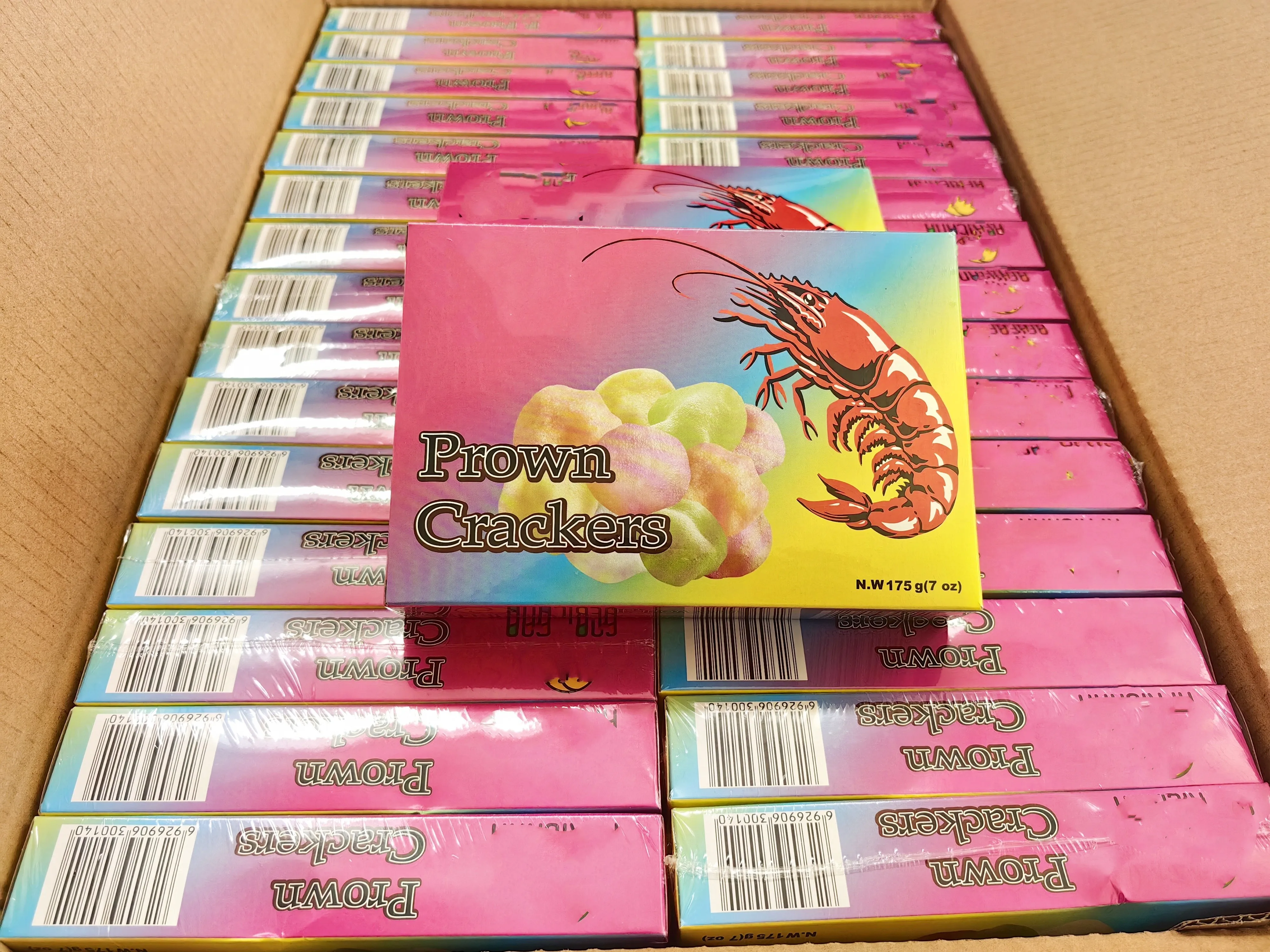 Prawn Cracker Taste Snack OEM Packing Organic Shrimp