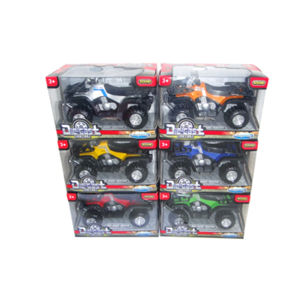 Wholesale 1:16 pull back miniauto alloy cheap beach motorcycle friction toy vehicle