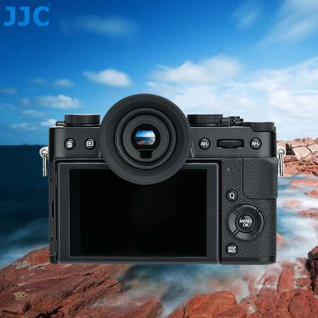 
Kiwifotos Soft Silicone Camera Eyepiece for Fujifilm X-T30, X-T20, X-T10 