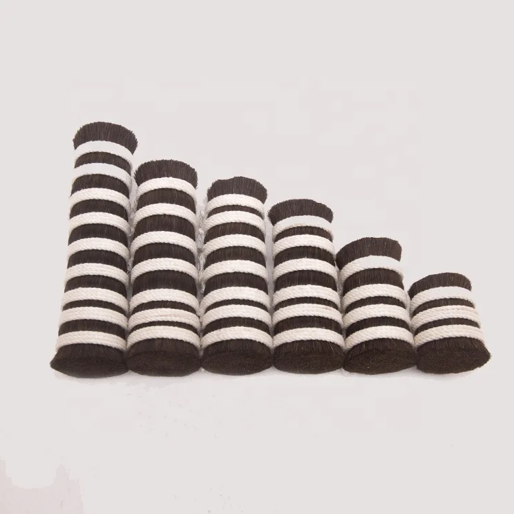 Top Sale Guaranteed Quality Mane Weave Horse Tail Hair Black