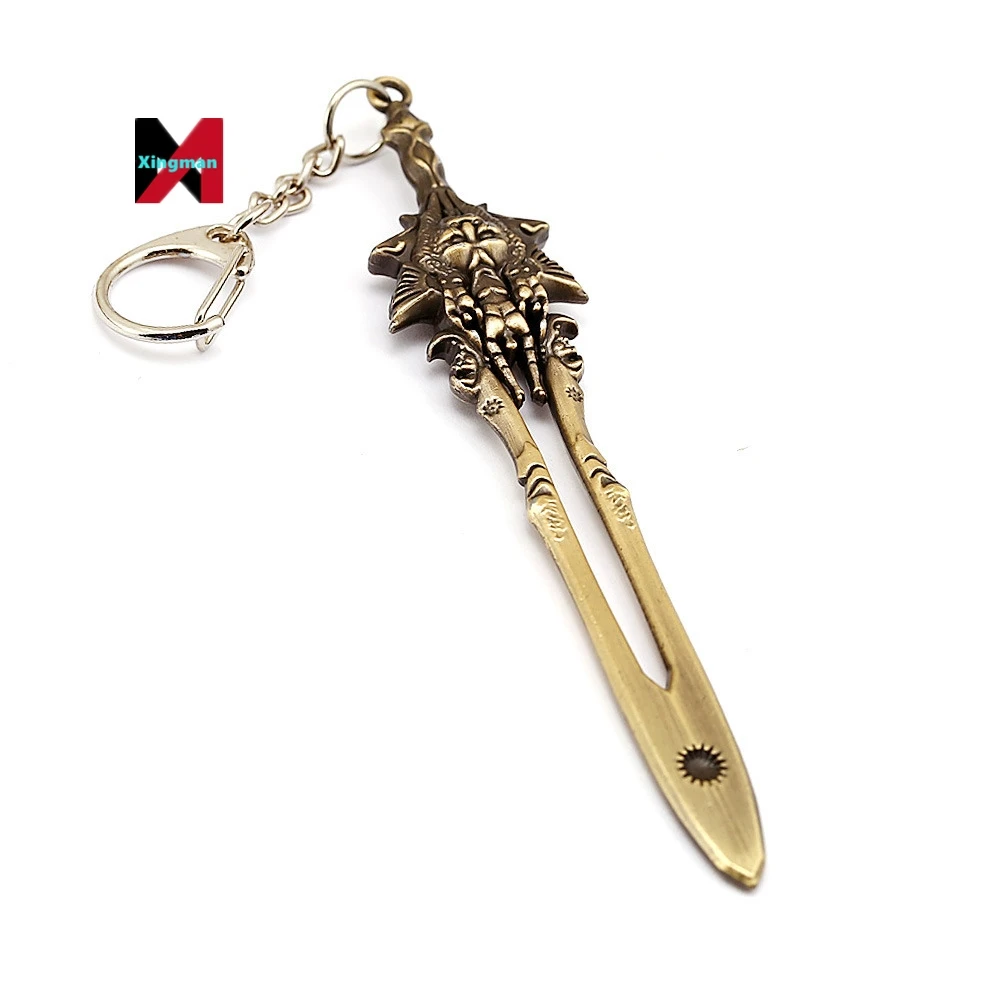 Sword Tower 2 Zeus model pendant dark soul God of War sword keychain