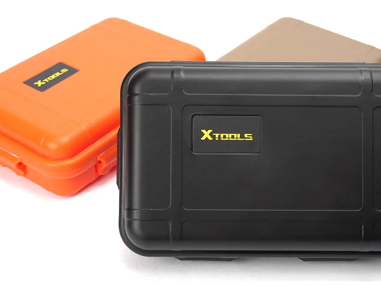 Waterproof Sealed Storage Box Survival Box EDC Tool Outdoor Camping Travel Case PE Carton Case 17*10.5*5cm Medium Plastic Case