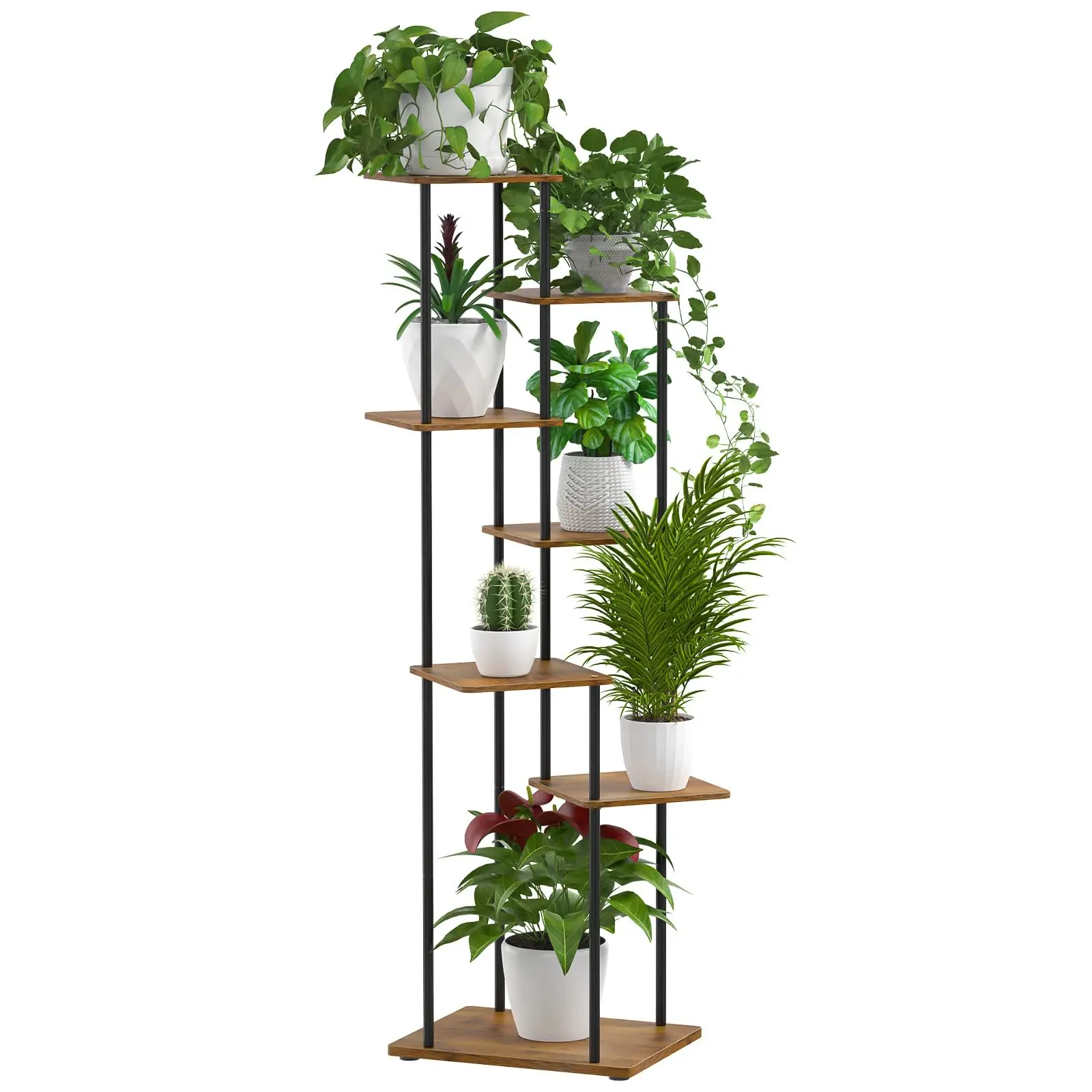 Mehrstufiges Design im Inneren  Pflanzenbestand Metal support easy to clean pot plant holder