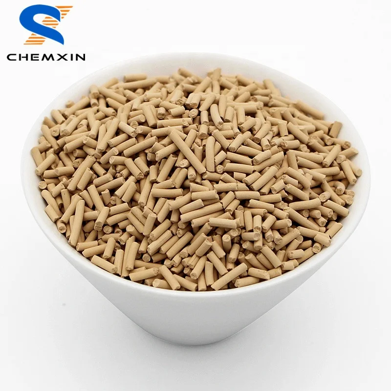 CHEMXIN synthetic zeolite molecular sieve desiccant 4a 3-5mm for solvent dehydration in lithium battery industry