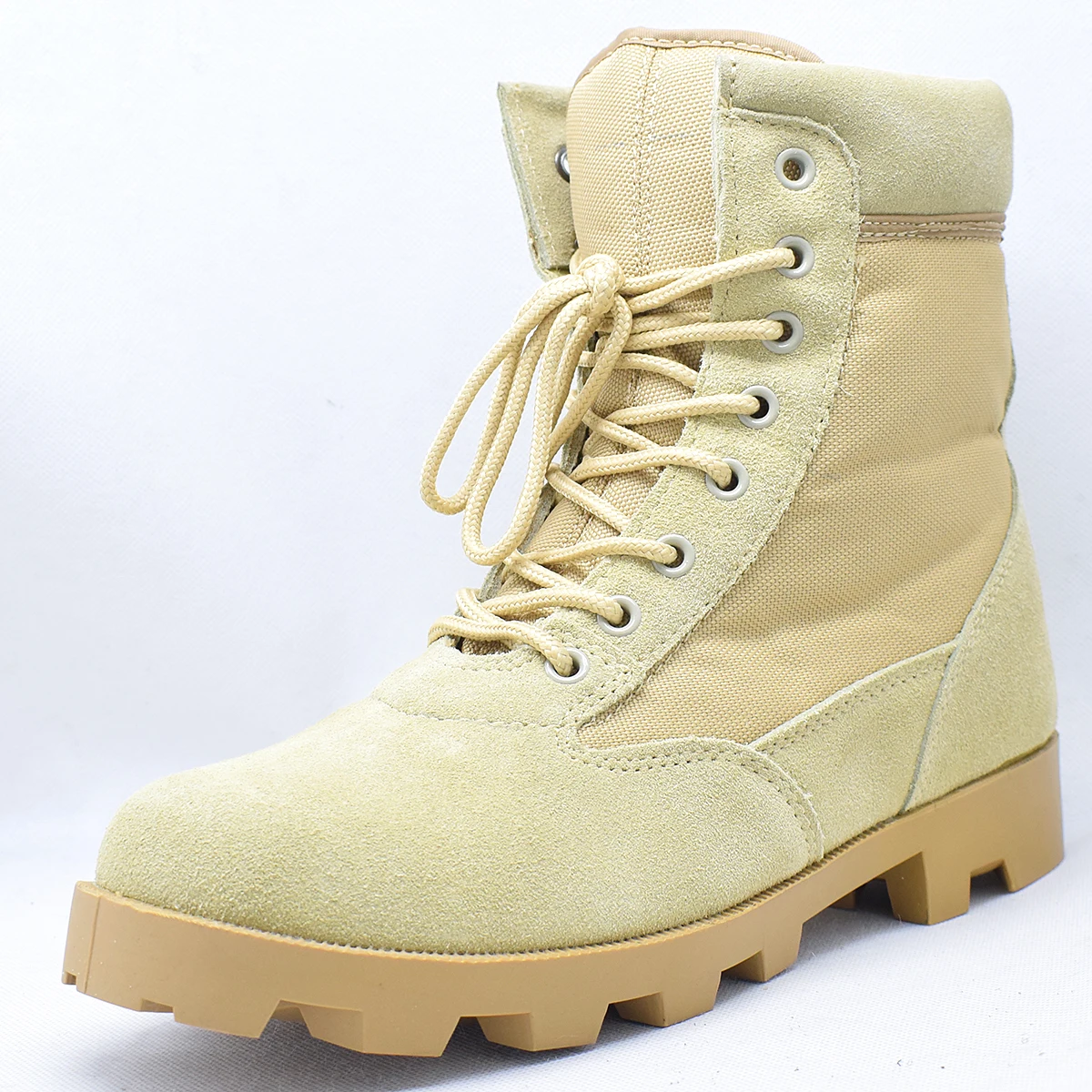 Sand Color Tactical Combat Boots Men Boots for Russia Ukraine Desert Outdoor lightweight Combat Boots Ankle Shoes