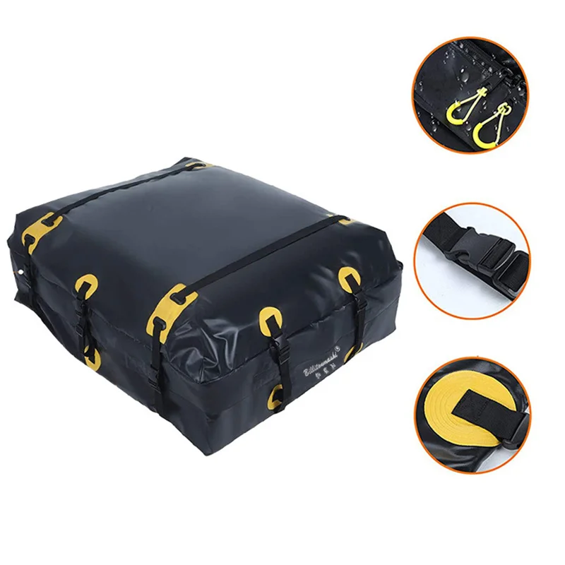 19 Cubic large capacity waterproof car cargo carrier roof bag travel luggage bag storage bag