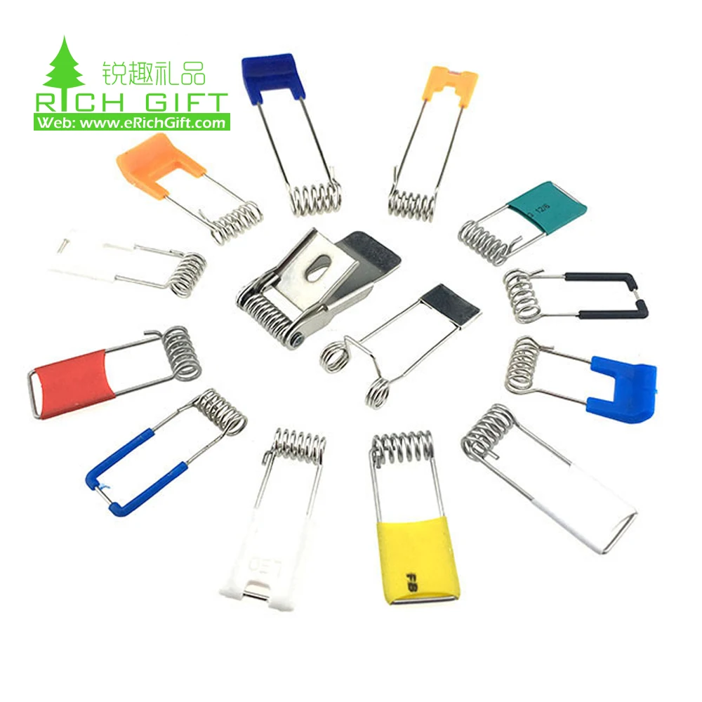 High quality OEM custom small v shaped metal stainless steel flat battery electrical contacts leaf spring clip No minimum