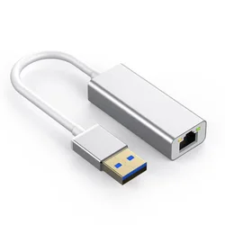 USB 3 0 алюминиевый гигабитный Ethernet-адаптер с поддержкой 10/100 / 1000 Мбит/с Ethernet для MacBook Mac Pro/Mini iMac
