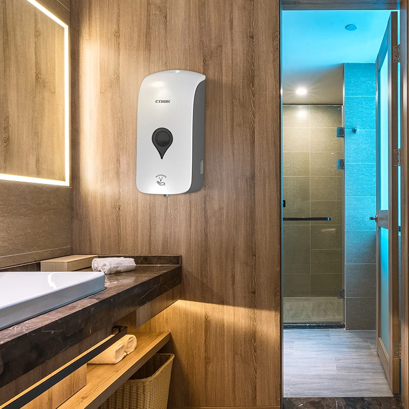 CDWK ABS plastic refillable 1000ml wall mounted touchless automatic liquid foam soap dispenser