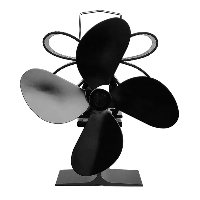 Factory manufactured Heat powered stove fan for wood burning