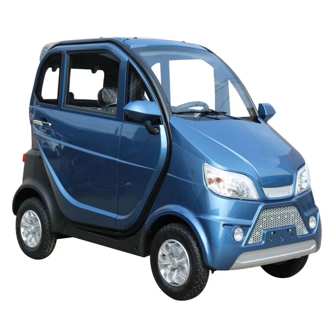 Gaea E6 Mini Cabin Car Fully Enclosed Mobility Scooter with 2 Seat for Elderly Adults