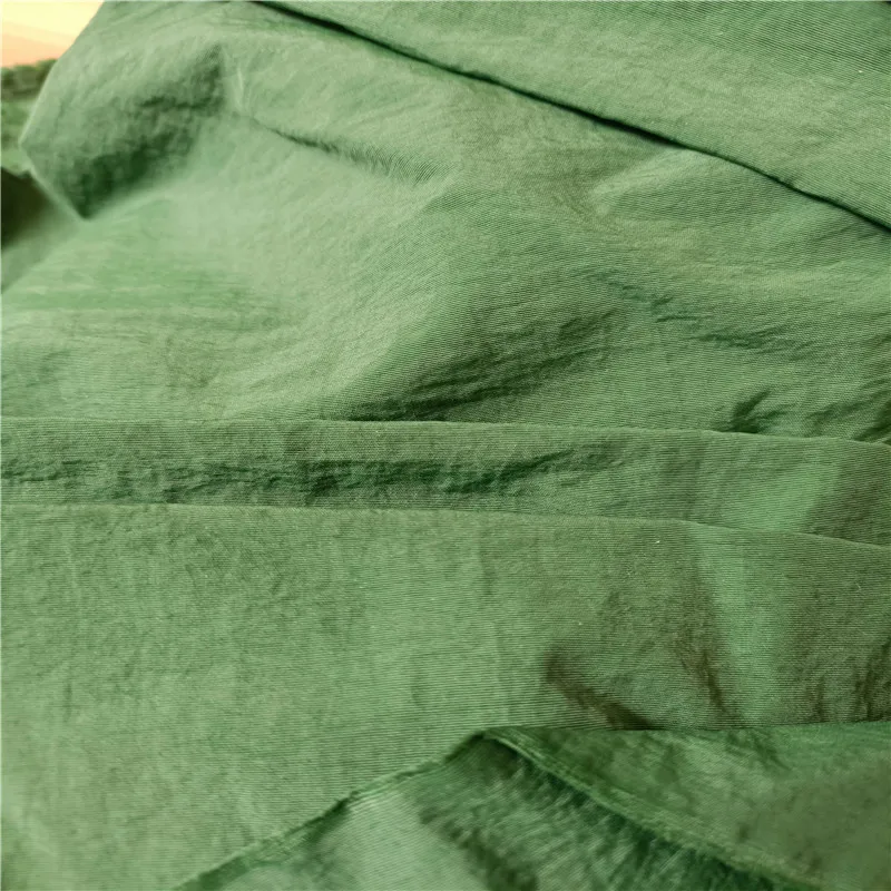 Wrinkle Taslan Nylon Taslon Taffeta Crepe Crinkle Nylon Taslan Fabric Waterproof