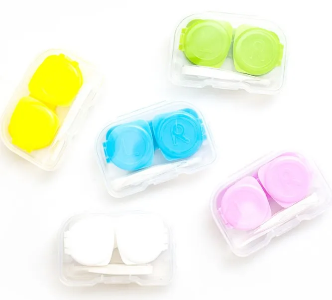 Cheap Fashion  Beauty Eyeglass Plastic box Contact Lens Case