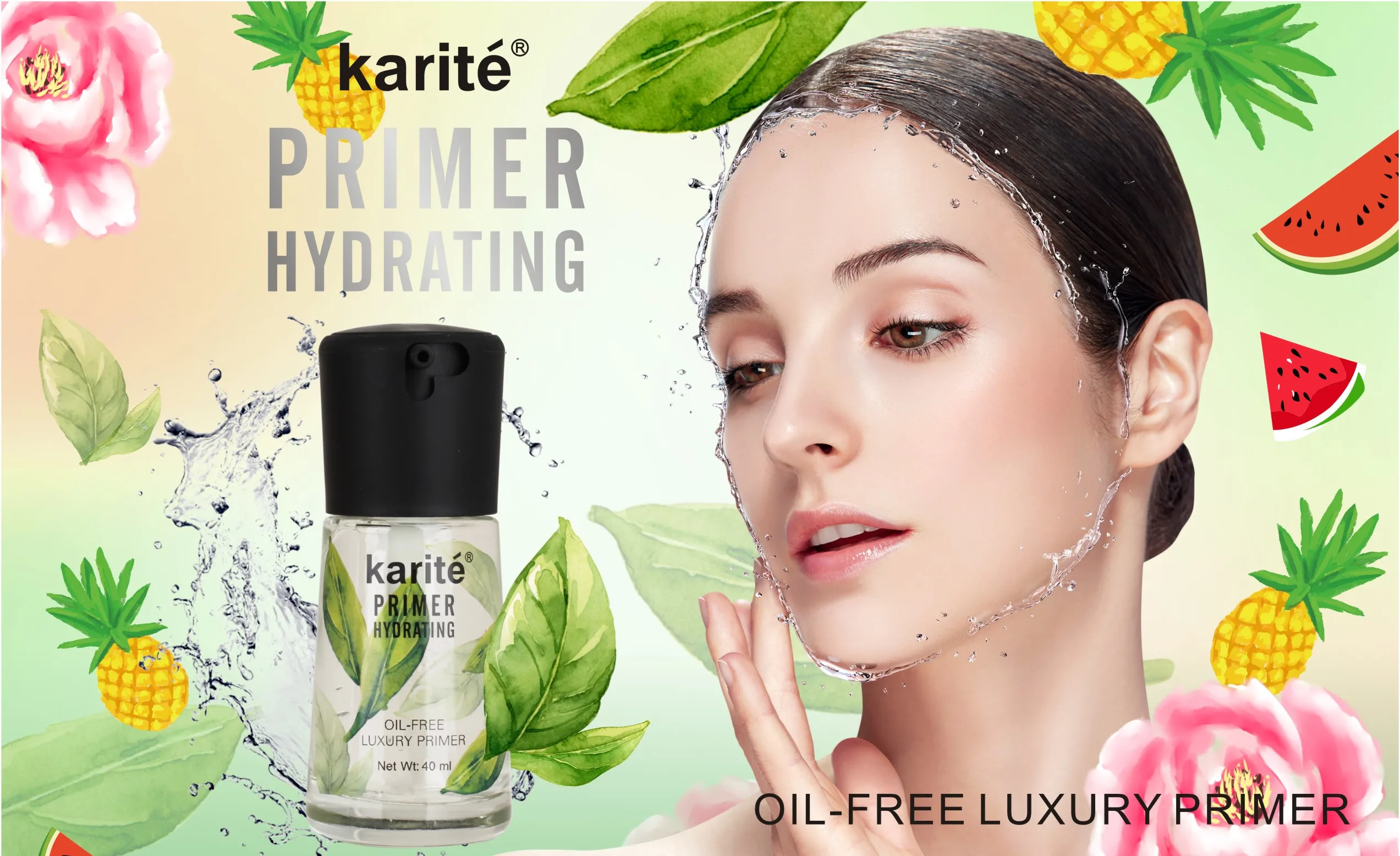 
Makeup Vendor Wholesale Oil-free Hydrating Face Serum Primer 