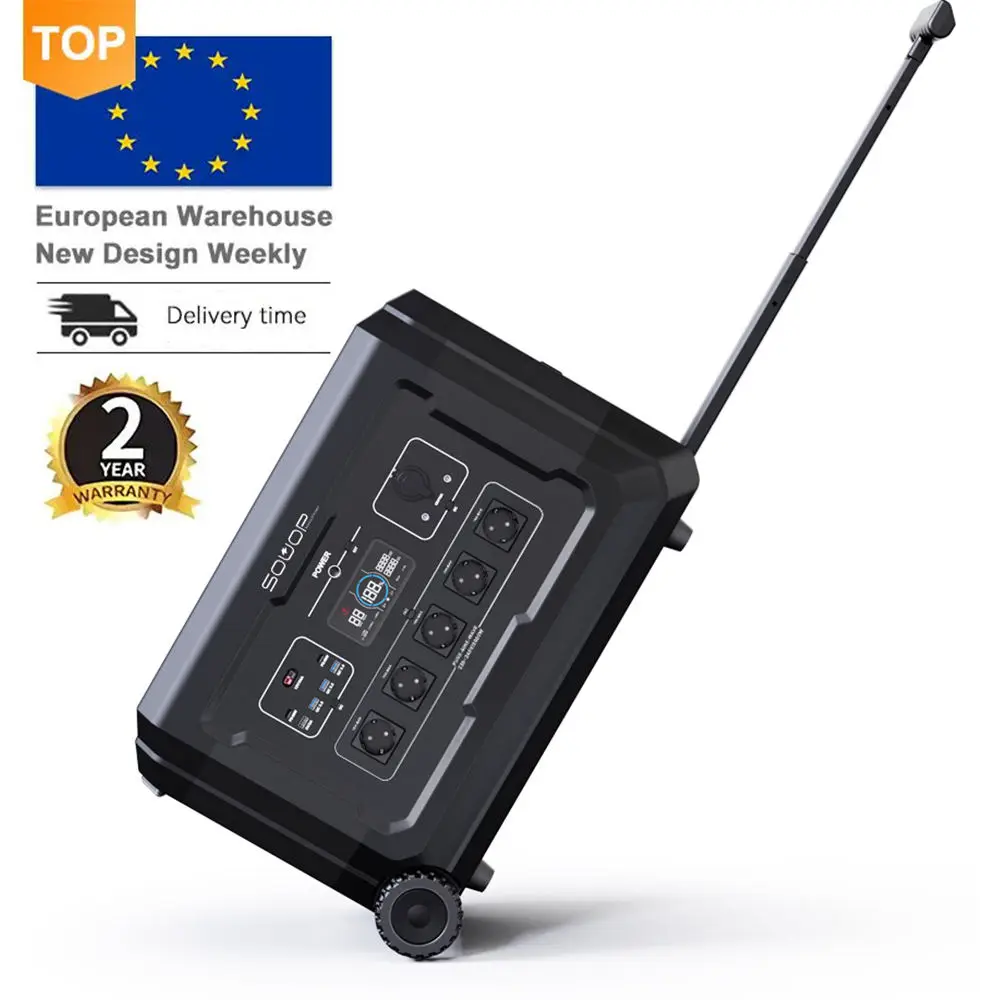 Пик 7000 Вт портативная электростанция lifepo4 4000 5000