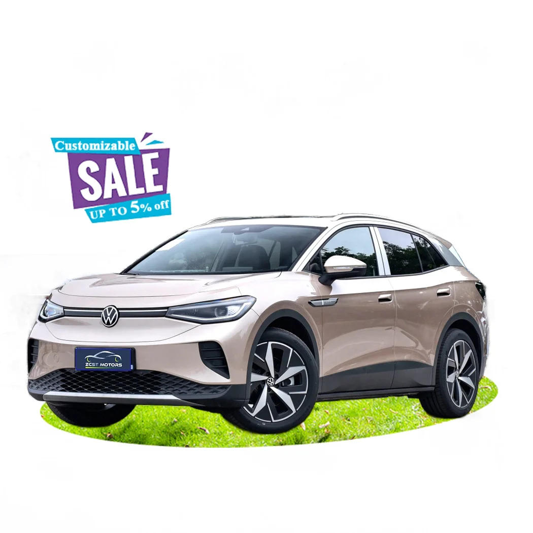 Новый 2023 автомобилей Id4 Crozz Pro Ev для Vw Golf family use 1200w электрический автомобиль Volkswagen ID4 Crozz электрический спортивный автомобиль высокоскоростной