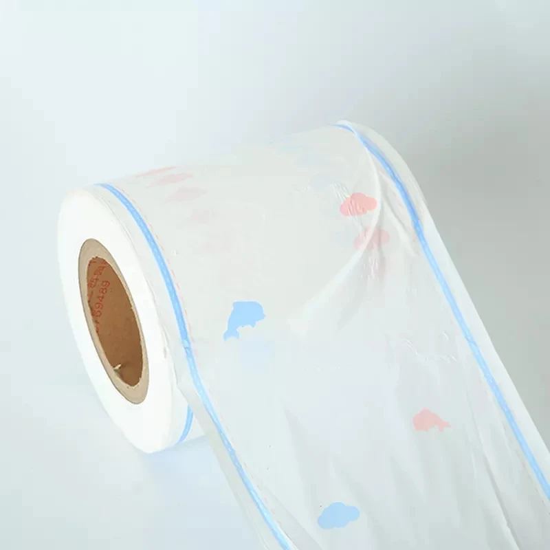 PE or cloth-like back sheet film of baby diaper polyethylene film for diapers baby adult diaper film