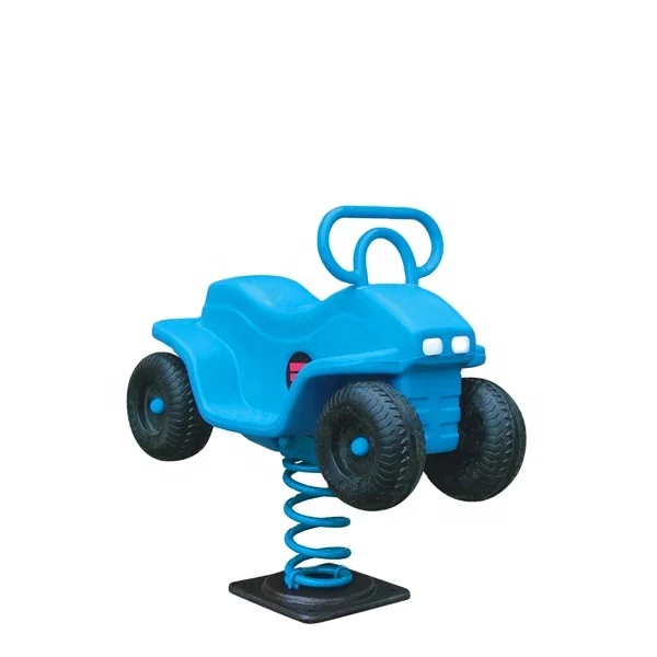 Popular Style New Animals Plastic Outdoor Playground Rocking Spring Horse For Kids