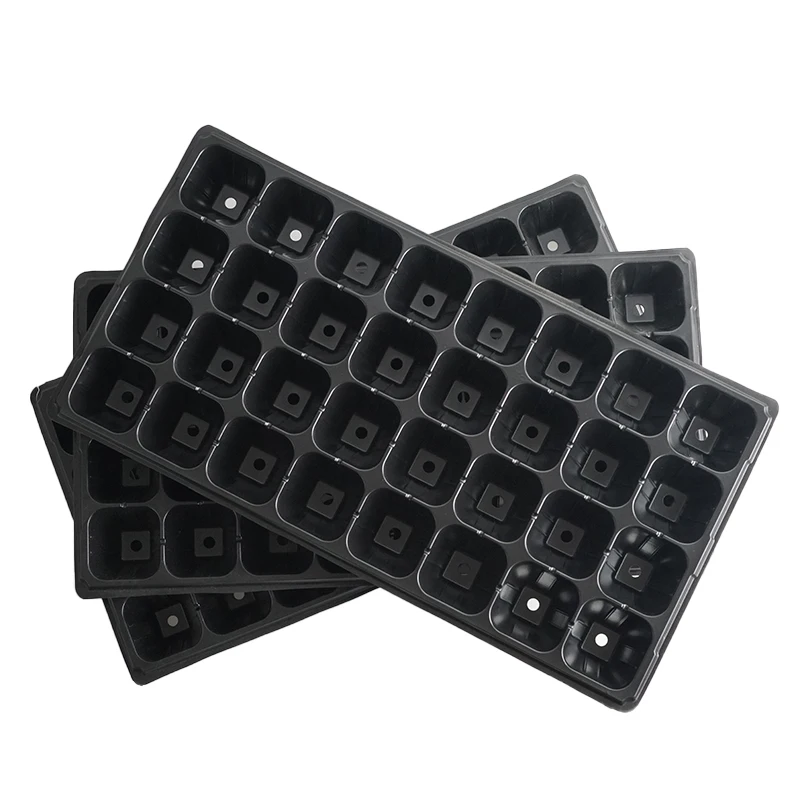 32 Holes Factory Direct Produced High Quality Plastic Nursery Seedling Trays PET Seedling Trays Used Many Times