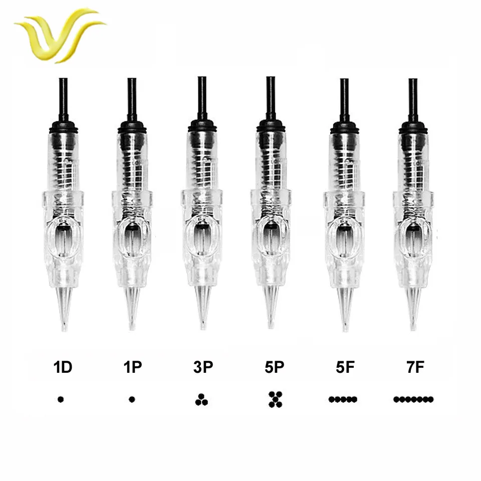 2022 новейшие профессиональные иглы из нержавеющей стали с прозрачным наконечником, Защитная мембрана, длинные конусные картриджи для татуировок