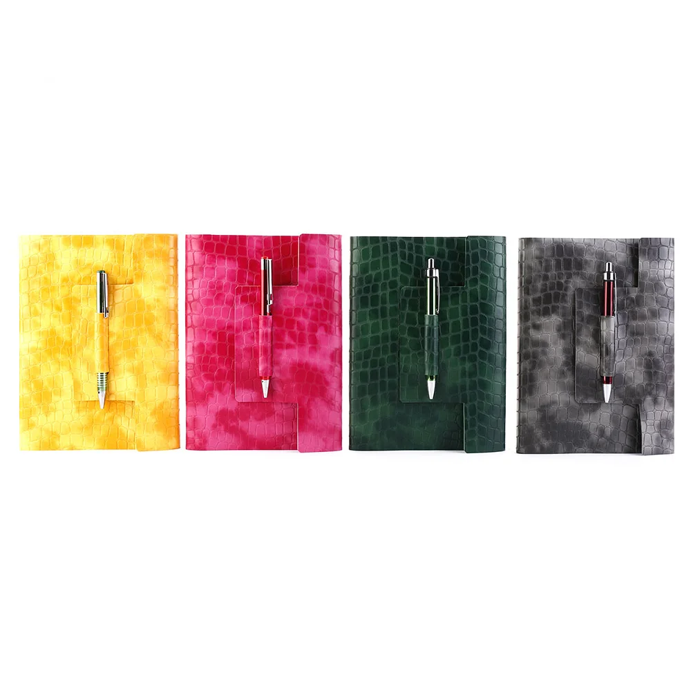 1805020 composition cute cheap paper school notebooks with pen holder