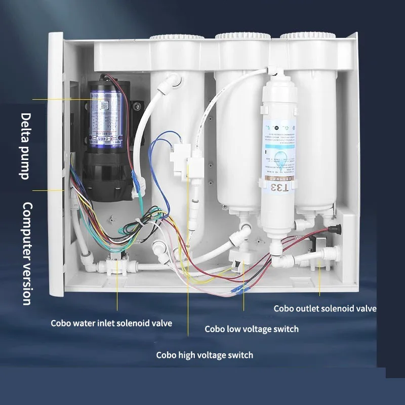 3 stage ultrafiltration water purifier system UF CTO PP water filtration drinking water filters for home
