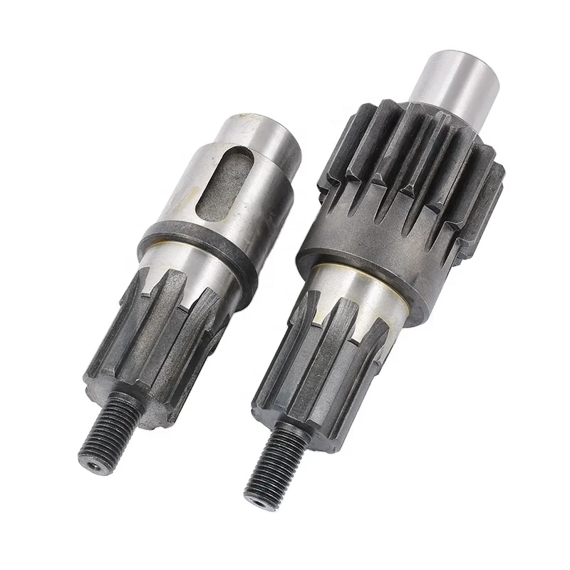 
high quality Custom spline shaft gear Hardened gear shaft spline shaft Gear box accessories 