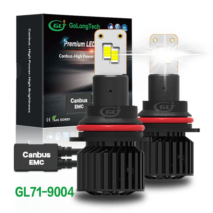 
Система автоматического освещения GL71 9004 светодиодные фары Автомобильные светодиодные фары 