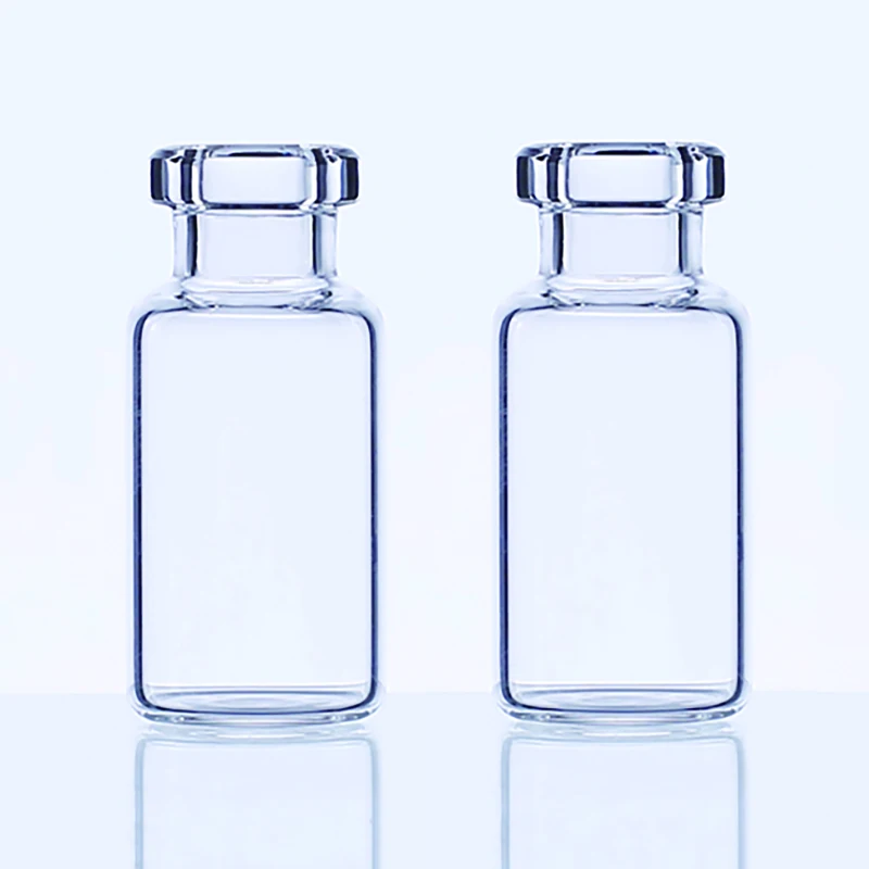 2ml ISO glass tubular injection bottle vial made of borosilicate glass tubing with different color