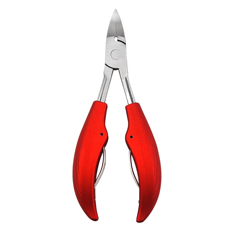 Professional Manicure Pedicure Tool Toe Nail Cuticle Cutter for Thick or Ingrown Toenails Heavy Duty Nail