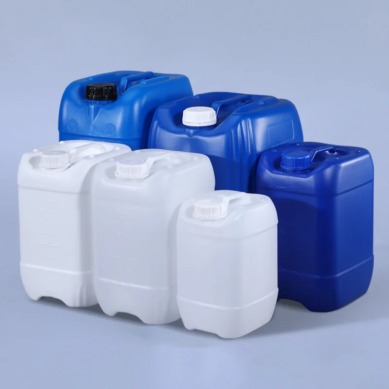 Empty Stackable HDPE Barrel Drum Plastic 20L Jerry can For Water Liquids Container Oil Packing Chemical
