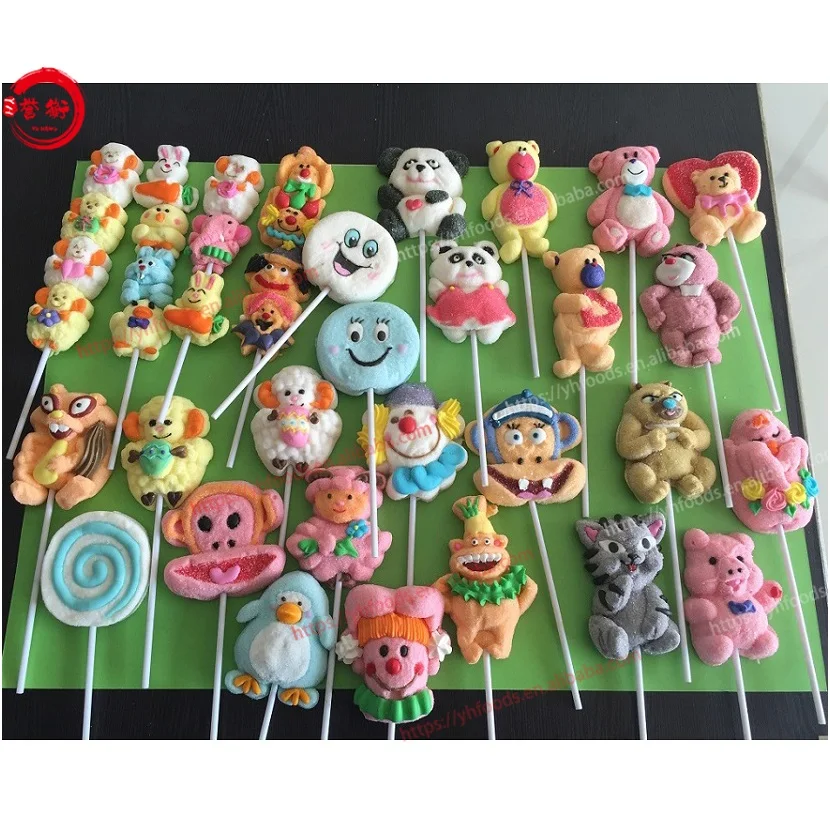 Marshmallow pop candy sweets lollipop