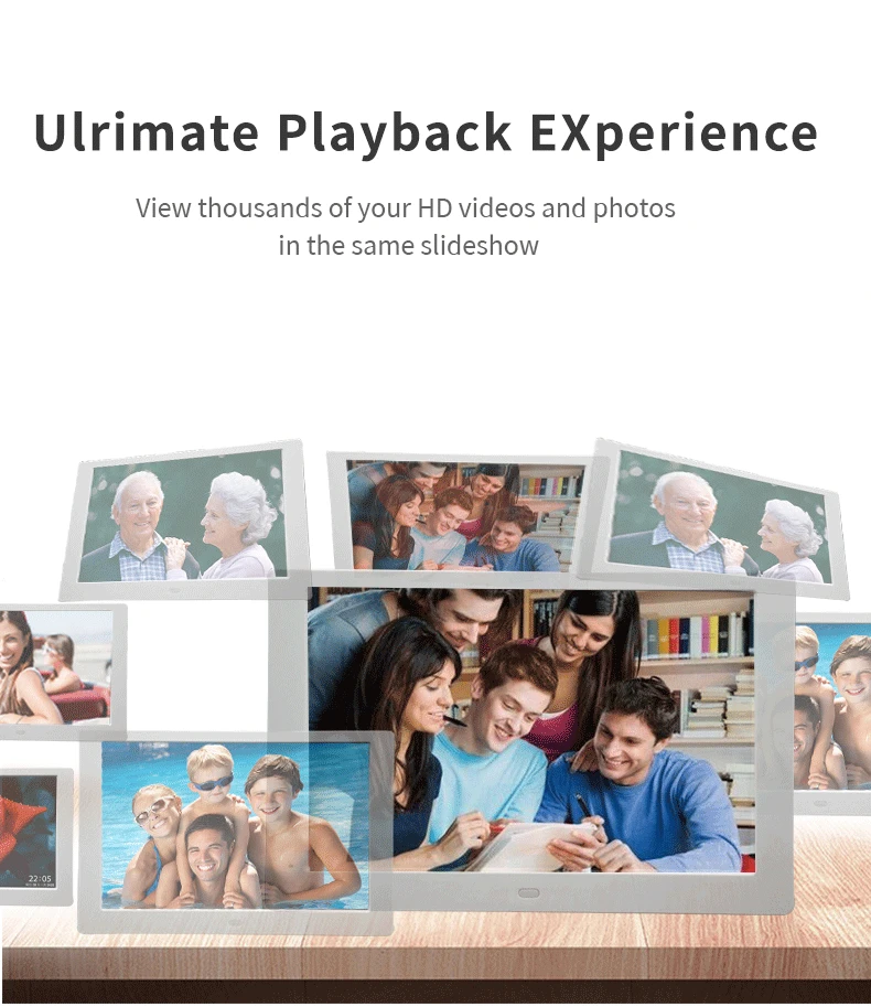 High Quality Digital Picture Frame Remote Control Digital Photo Frame Cloud Storage Frame Electronic Album