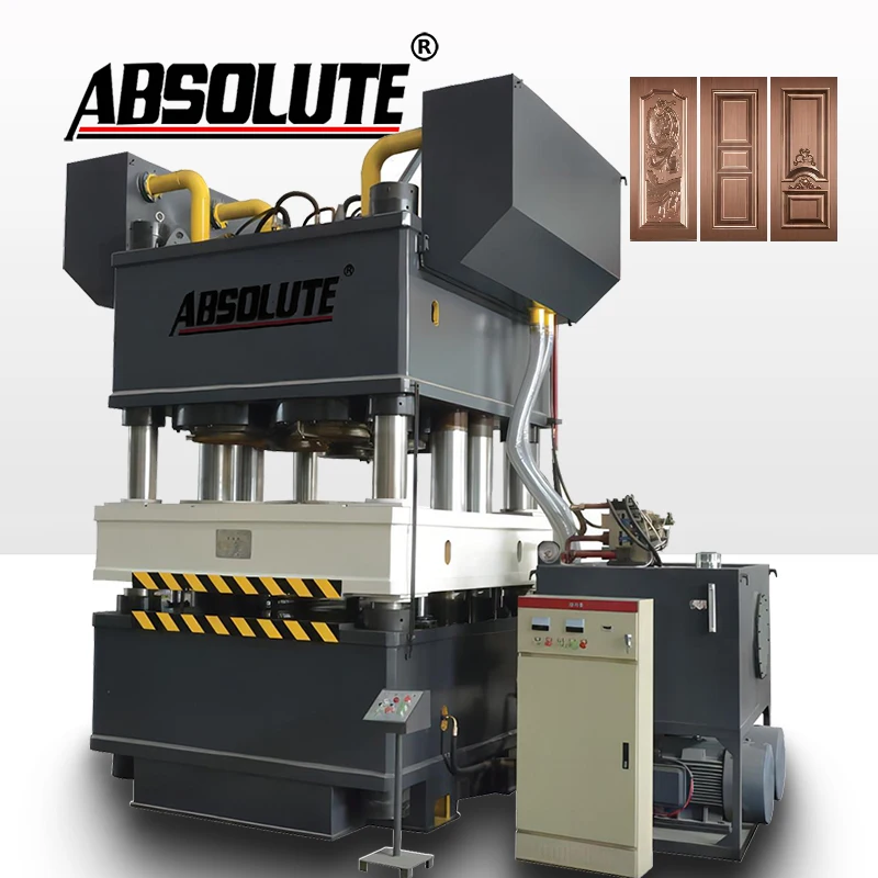 After sales guarantee heavy duty embossed hydraulic press for interior door