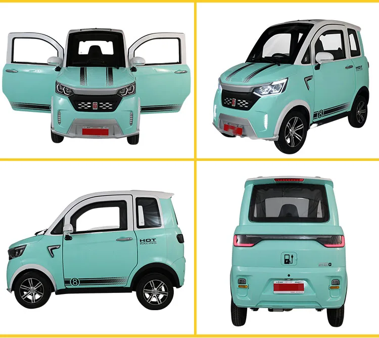 Zero Emission EEC COC Electric Vehicle 4 Wheels Car Mini Ev Car for Daily Commute