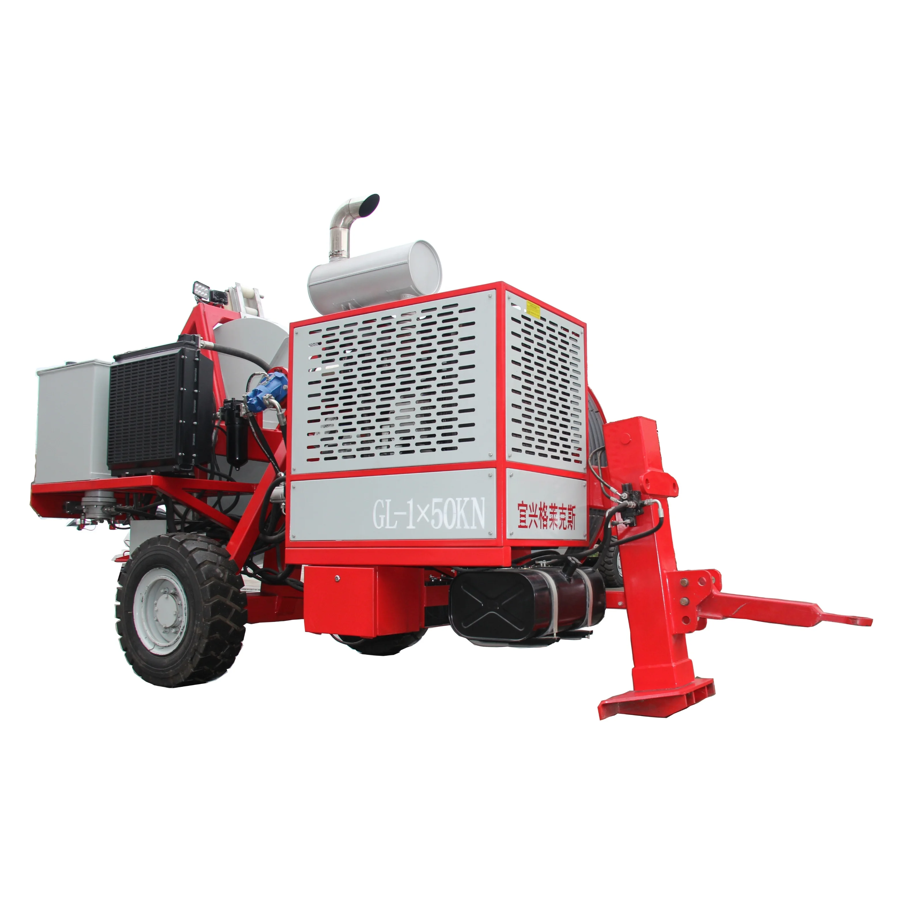 150KN cable puller cable traction machine cable pulling machine hydraulic tractor