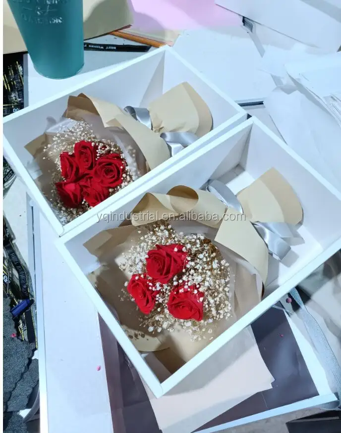 
Праздничный Подарочный цветочный букет ручной работы сохраненный цветочный букет 