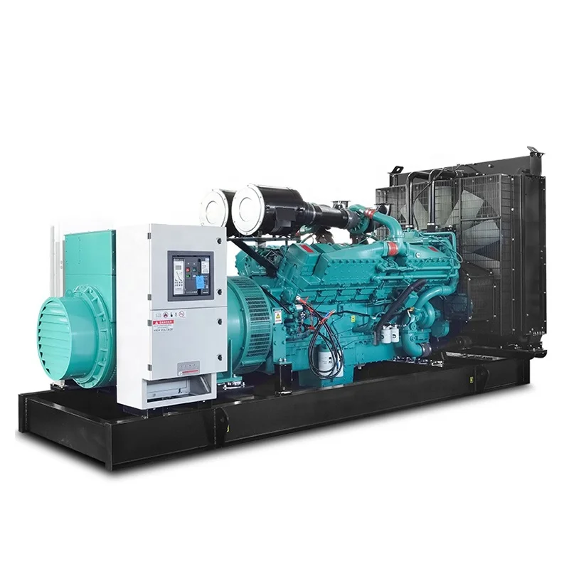 ccec cummins kta50 generator diesel 1250 kva Cummins silent electric 1000 kw generator