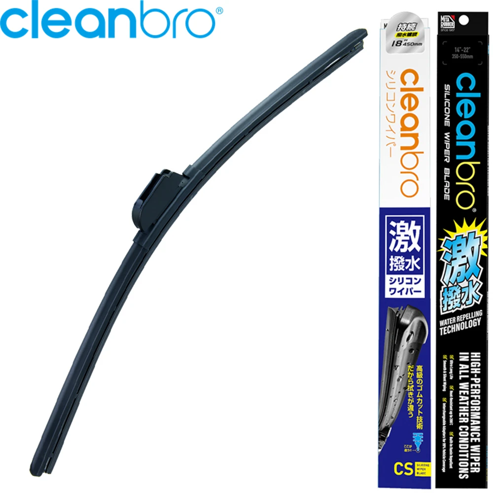 Cleanbro High Quality Super Wiper Blade Side Pin Arms Multi Functional Special Flat Spoiler Wiper Blade Replacement High Quality Super