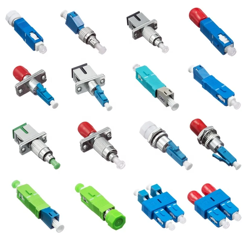 LC DX Adapter fiber connector fiber optic adapter lc upc om4 lc/pc duplex fiber adapter