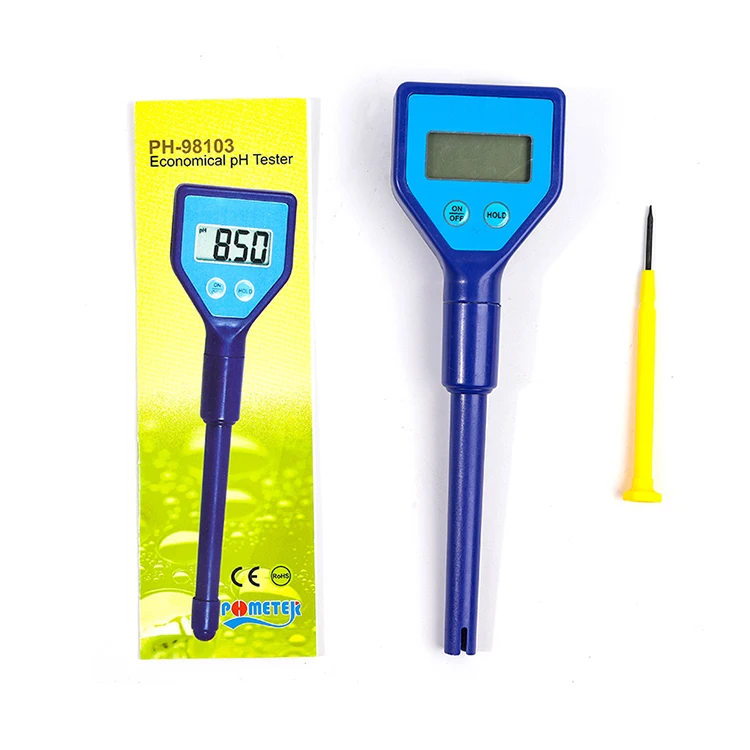 New product pH Meter with Backlight LCD Display Acidimeter PH tester for aquarium pool water