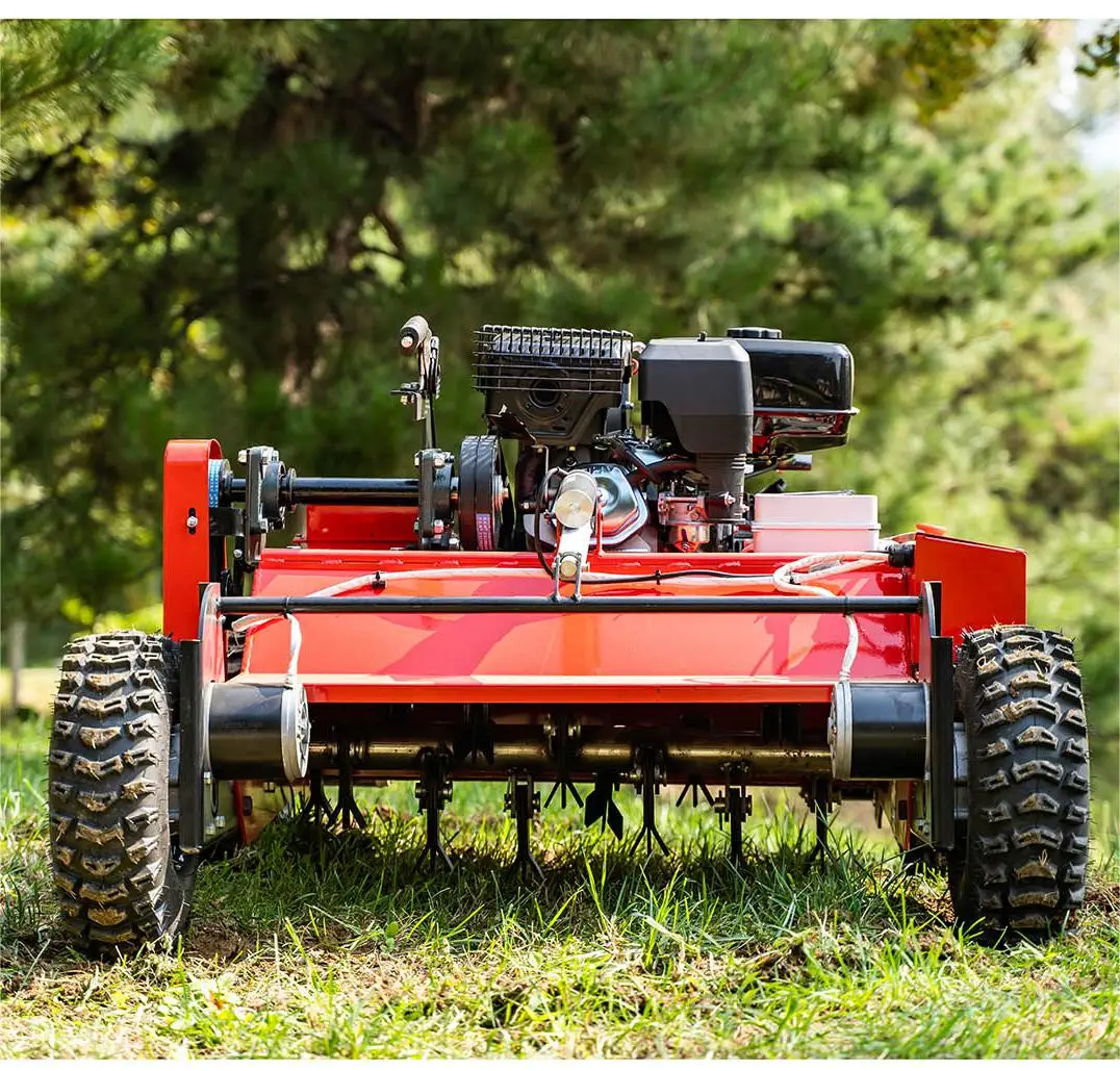 2024 new DZR Flail lawn mower factory direct sales remote control lawn mower 45 degree climb lawn mower robot