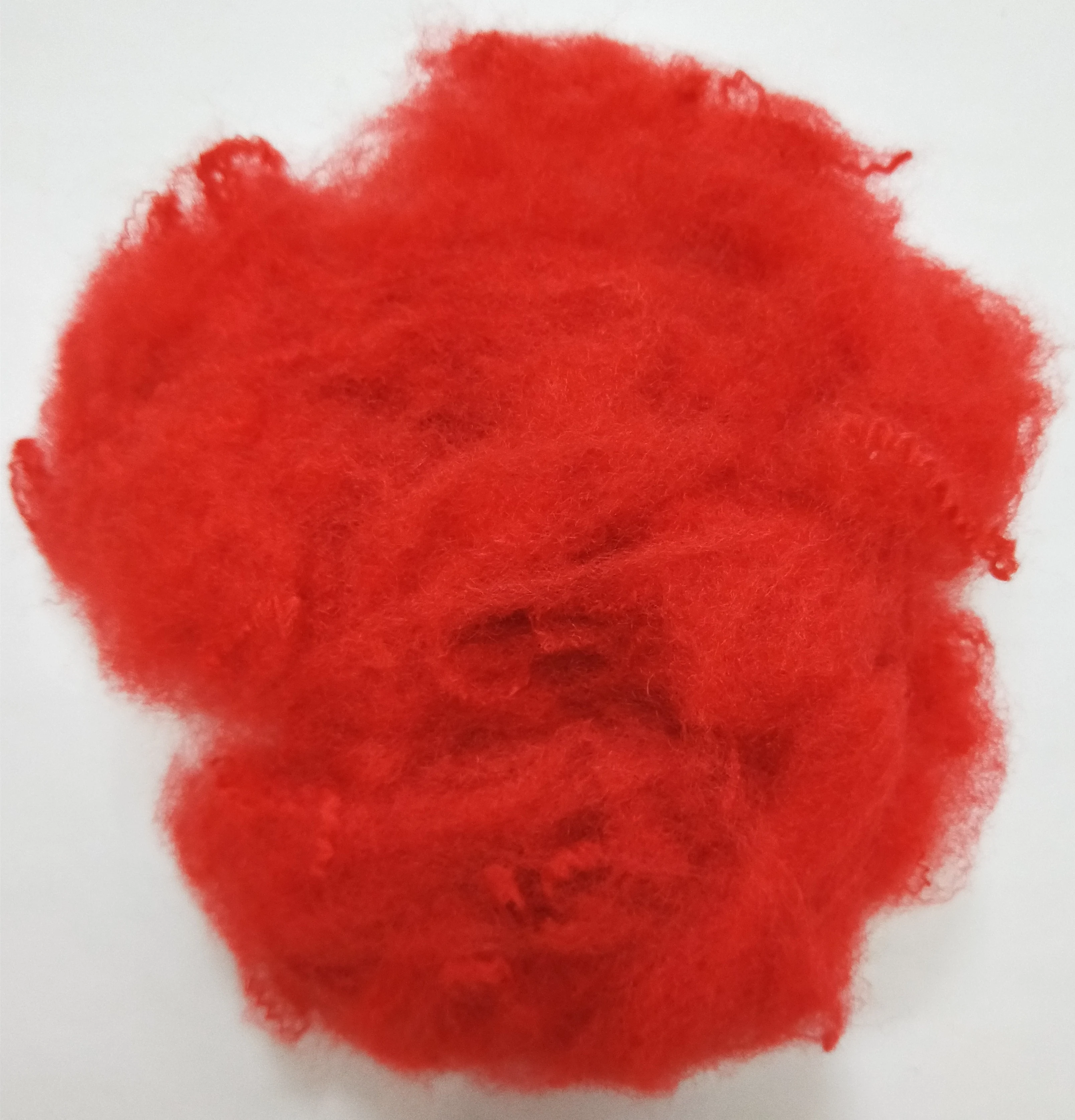 Regenerated GRS Hollow Conjugated Silicon 3D 7D 15D PSF 100% Recycled Polyester Staple Fiber For Filling Pillow Sofa