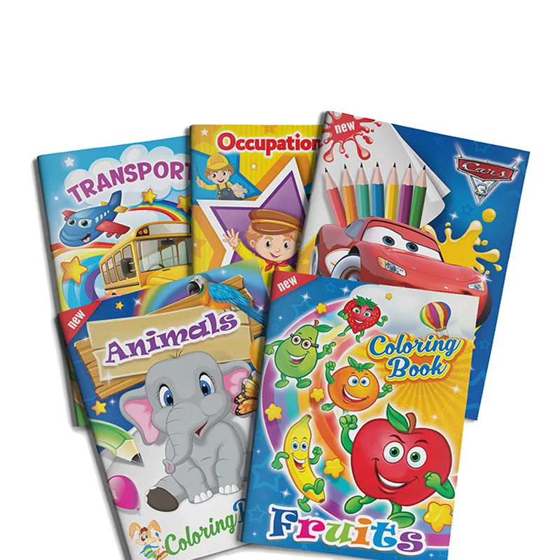 2024  New Custom Wholesale Sketch Book Graffiti Book   Drawings Children Drawing Book