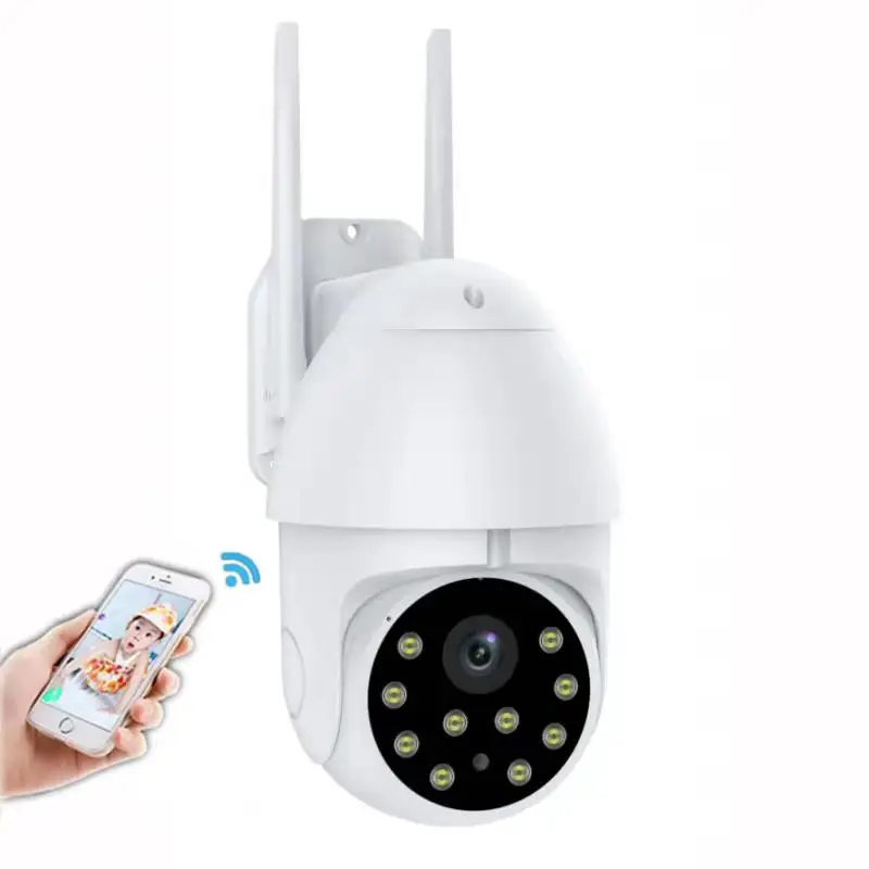 
Factory Supply iPoster CCTV Surveillance 3MP Wifi camera security IP Camera Tuya Smart H.265 series outdoor PTZ AI camera 