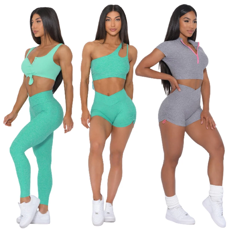 Bless wheel sexy high waist animal print pants yoga wear set long sleeve two piece fitness women seamless yoga sets