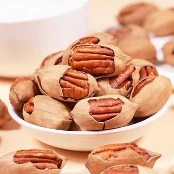 Office Snack Family Holiday Foods Customized Service Factory Nuts Healthy Nutrition Pecan Nut