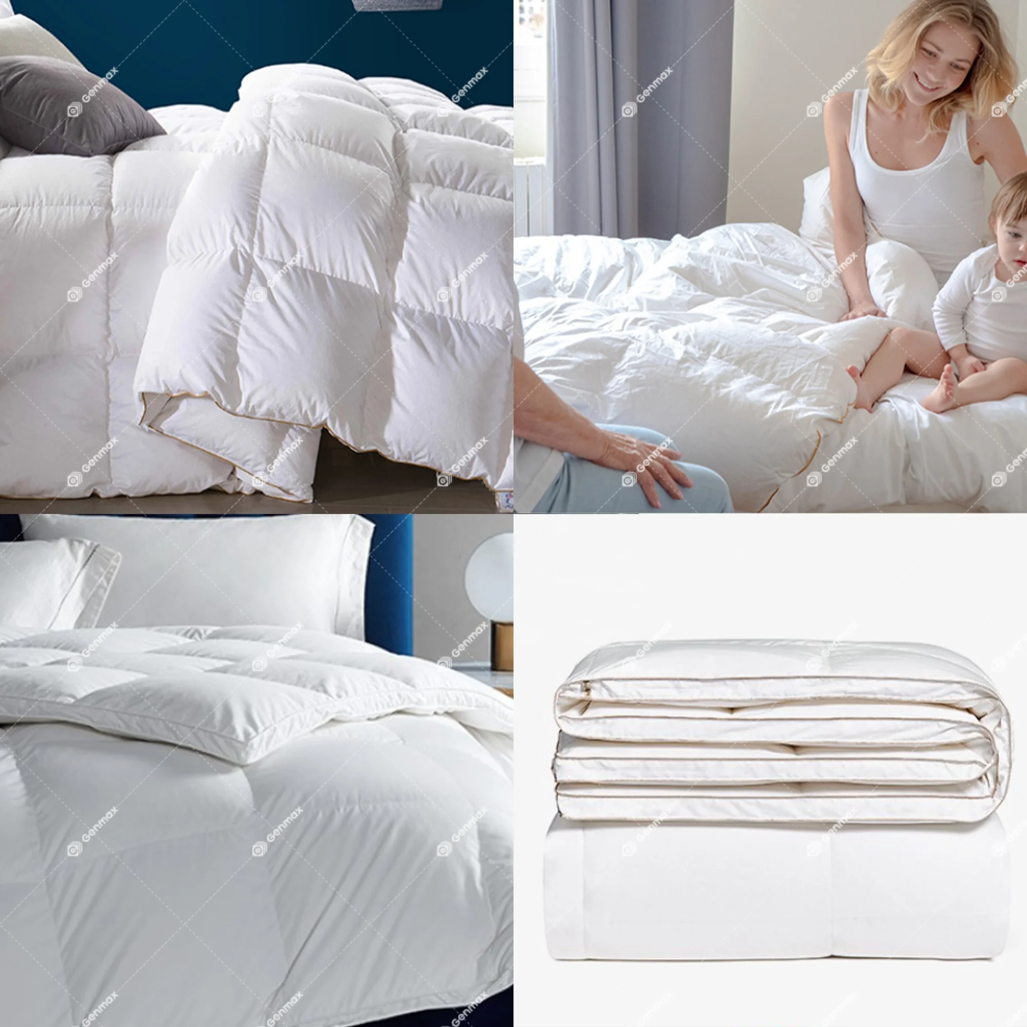 Genmax Acolchadora De Edredones  Computerized Lock Stitch Multi-needle Quilting Machine