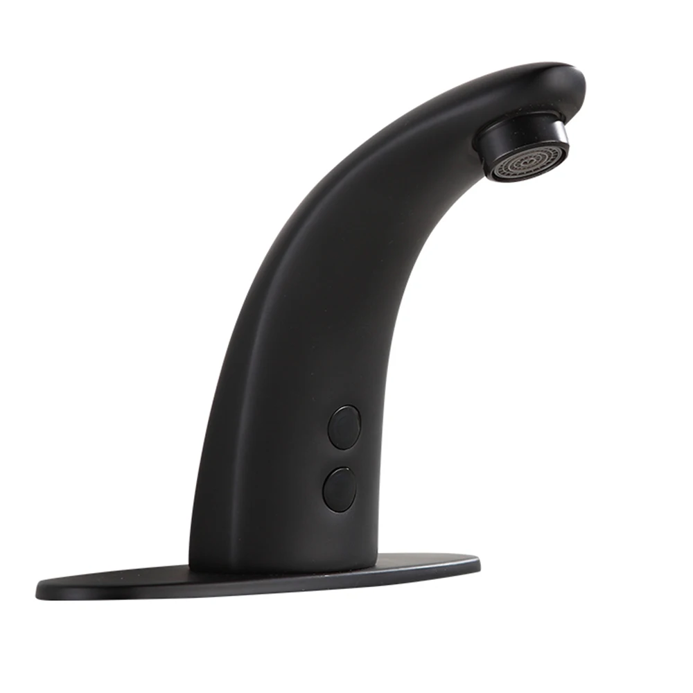 5 Years Warranty Single Hole Cold Water Bathroom Automatic Faucet Sensor Polished Brass Chrome Automatic Sanitary Ware Faucet