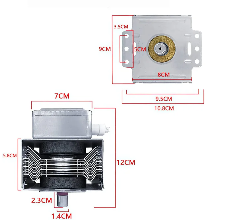 factory M24FB-210A, 410a, 610a magnetron microwave oven spare parts power supply price microwave magnetron for Galanz